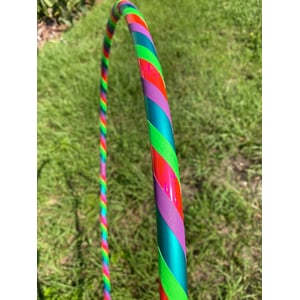Handmade Miami Vice Hula Hoop for Fitness and Fun product image