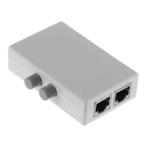 Mini 2-Port Ethernet Network Switch Splitter Box product image