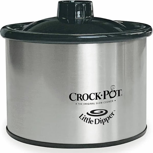SUNVIVI Dual Pot Slow Cooker, 2 Pot Small Mini Crock Buffet Server