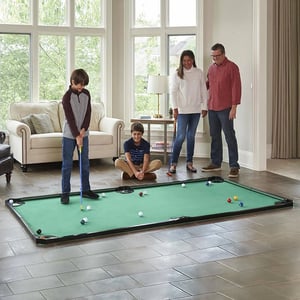 World's Largest Mini Golf Pool Table Game with Storage Bag product image