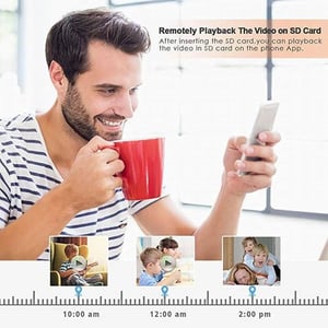 1080p HD Mini Spy Camera with Wireless Wi-Fi Remote Viewing and Motion Detection product image