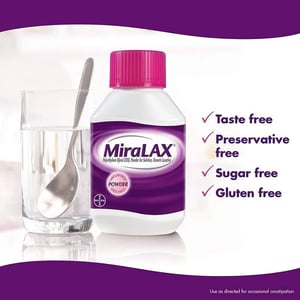 MiraLAX Fast-Acting Laxative Powder for Gentle Relief, 45 Doses product image