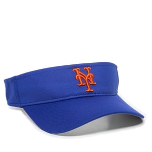 New York Mets Adjustable Mesh Visor with Raised Logo product image