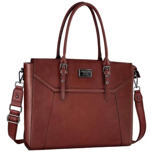 Protective and Stylish 17 Inch Women's Laptop Bag with Adjustable Straps and Multiple Pockets product image