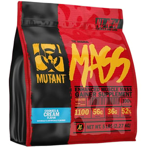 Mutant Mass Gainer: 1,100 Calorie Weight Gain Supplement with 56g Protein and Natural Ingredients product image