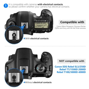 Versatile and Compact Detachable Camera Flash product image