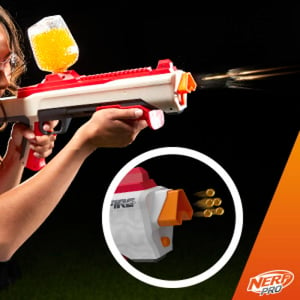 Nerf Pro Gelfire Raid Blaster - Hydrated Gel Rounds for High-Performance Blasting and Outdoor Fun product image