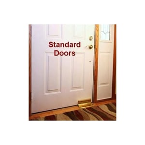 Sturdy Brass Finish Door Barricade for Enhanced Security product image