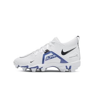 White Nike Football Cleats with FastFlex Technology for Traction and Agility product image