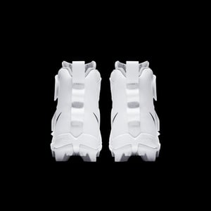 White Nike Kids' Force Savage Shark 2 Mid Football Cleats product image