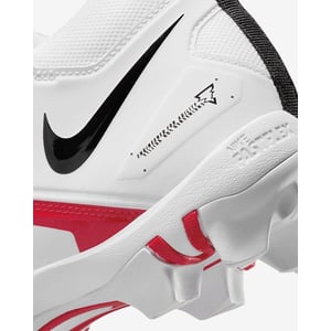 White Nike Men's Football Cleats with Flexible Traction and Support product image