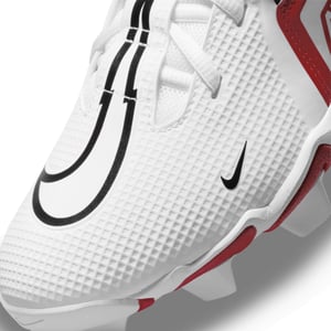 White Nike Men's Football Cleats with Flexible Traction and Support product image