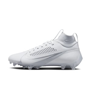 White Nike Vapor Edge Pro 360 2 Molded Football Cleats for Men, Size 7.5 product image