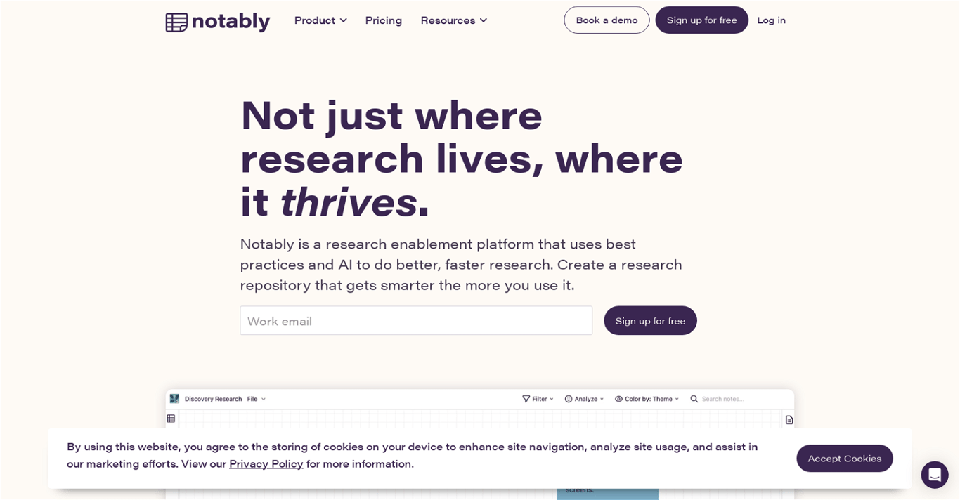 Notably company image