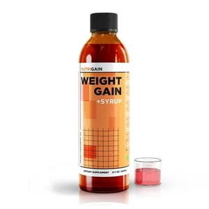 Nutrigain Weight Gain Syrup for Women and Men - Strawberry Flavor product image