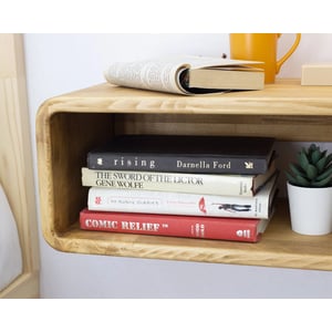 Stylish and Functional Floating Nightstand with Drawer product image