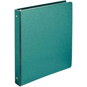 Fashionable and Durable Glitter Teal Binder with Easy-Open Rings product image