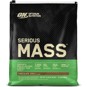 Optimum Nutrition Serious Mass Weight Gain Supplement for Muscle Building and Recovery product image