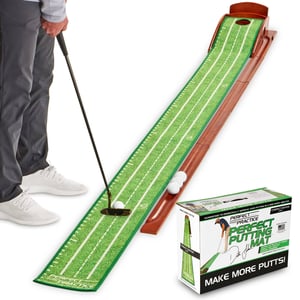 Perfect Practice Compact Putting Mat for Golf Improvement product image