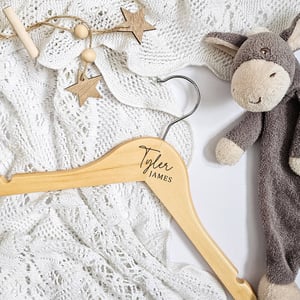 Personalized Baby Hanger - First Outfit Keepsake product image
