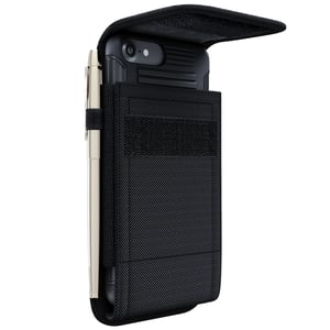 Rugged Nylon Clip-On Phone Holster for iPhone 8 Plus and More product image