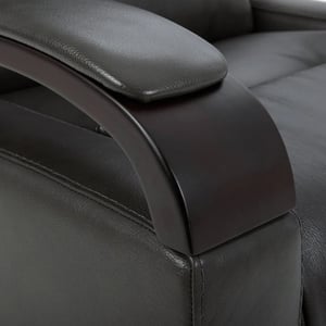 Luxurious Power Swivel Glider Recliner with Genuine Leather Upholstery product image