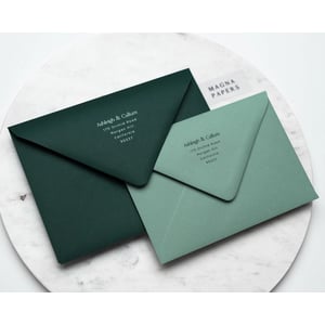 Jade Green 5x7 Envelopes for Invitations & Greeting Cards product image