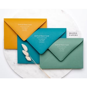 Jade Green 5x7 Envelopes for Invitations & Greeting Cards product image