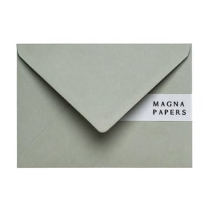 Stylish Olive Green 5x7 Envelopes for Invitations & Cards product image