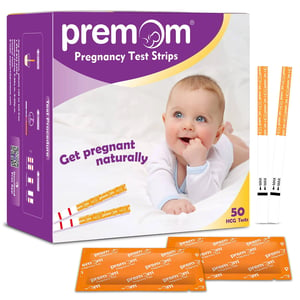 Early Pregnancy Test Strips - 50 Pack with 99% Accuracy by Premom product image
