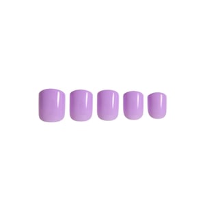 Lavender Square Short Press-On Nails Set product image