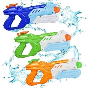 Fun Summer Toy: 3 Pack Water Gun Blasters for Kids' Outdoor Play product image