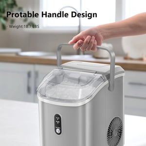 Countertop Nugget Ice Maker with Self-Cleaning Function product image