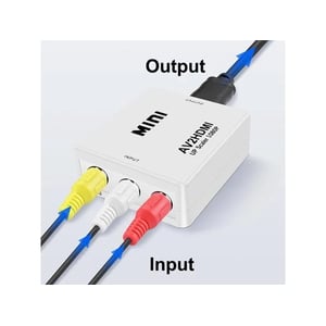 1080p RCA to HDMI Converter for Multiple Devices product image