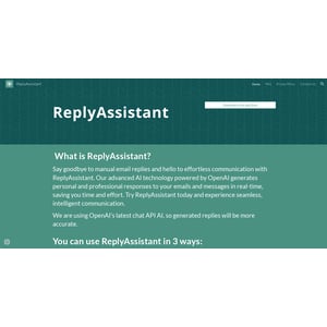 ReplyAssistant company image