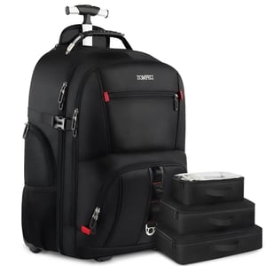 ZOMFELT Rolling Backpack with Laptop Compartment and Extra Packing Bags product image