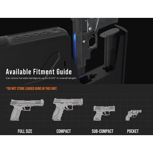 RPNB Biometric Nightstand Gun Safe with Quick Access Sliding Door product image