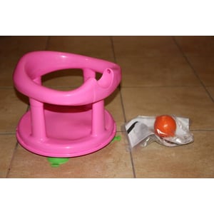 360° Swivel Baby Bath Seat with Suction Pads and Toys product image