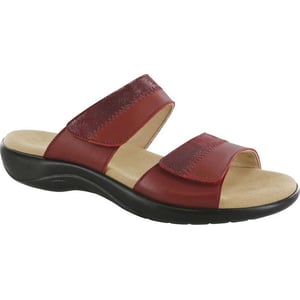 Comfortable and Attractive Ruby Sliders with Padded Leather Straps product image