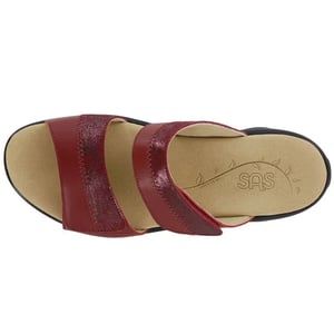 Comfortable and Attractive Ruby Sliders with Padded Leather Straps product image