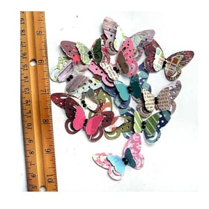 12-Pack Handmade Paper Butterflies for Decoration product image