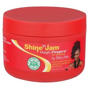 Shine And Jam Magic Gel For Braids Strong Hold Edge Control No Flake Hair  Styling Gel For Braiding Twisting Smooth Edges Cornrow