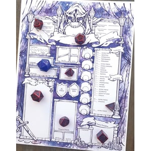 Custom D&D 5e Character Sheets for Sidestep Campaigns product image