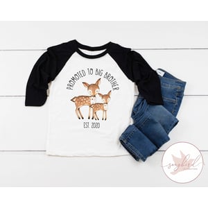 Adorable Deer Big Brother Shirt for Newly Appointed Sibling product image