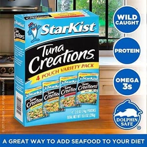 Variety Pack of Flavorful Tuna Pouches product image
