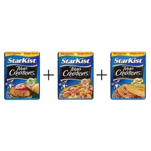 StarKist Tuna Creations Variety Pack: 4 Sweet & Spicey, 4 Herb, 4 Lemon Pepper (2.6oz Pouches) product image