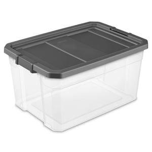Durable Under Bed Storage Bin with Robust Latches for Secure Stacking product image