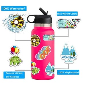 Cute and Versatile Sticker Pack for Laptops, Water Bottles, and More product image