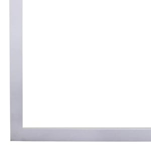 Contemporary White 18x24 Frame with Mat for Artwork Display product image