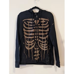 StudioSusanna Skeleton Bleach Zip Hoodie: Attractive, Well-Made, and Comfortable product image